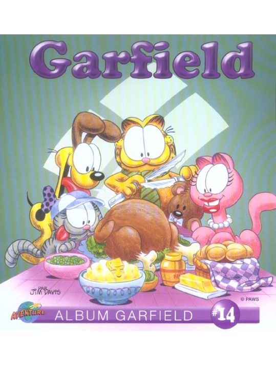 album garfield tome 14 main product photo