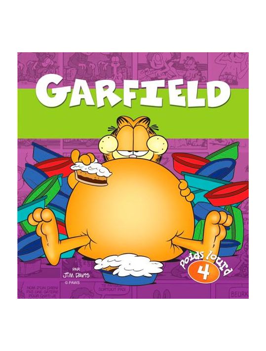 Garfield poids lourd tome 4 main product photo