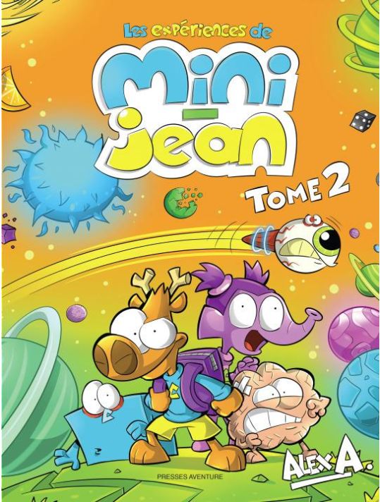 Les expériences de Mini-Jean tome 2 main product photo