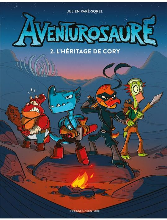 Aventurosaure tome 2 main product photo