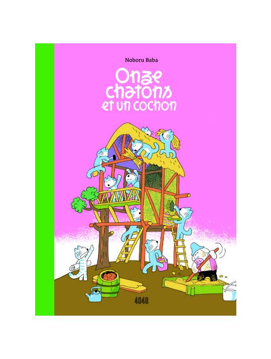Onze chatons et un cochon main product photo