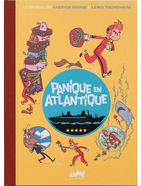 Spirou et Fantasio - tirage de tête tome 6 - Panique en atlantique main product photo