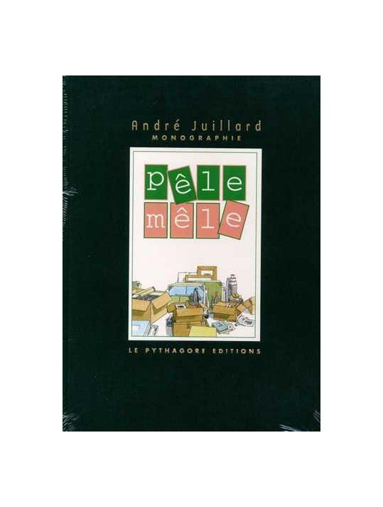 pêle-mêle tome 1 - monogaphie andré julliard - édition numérotée avec sérigraphie main product photo