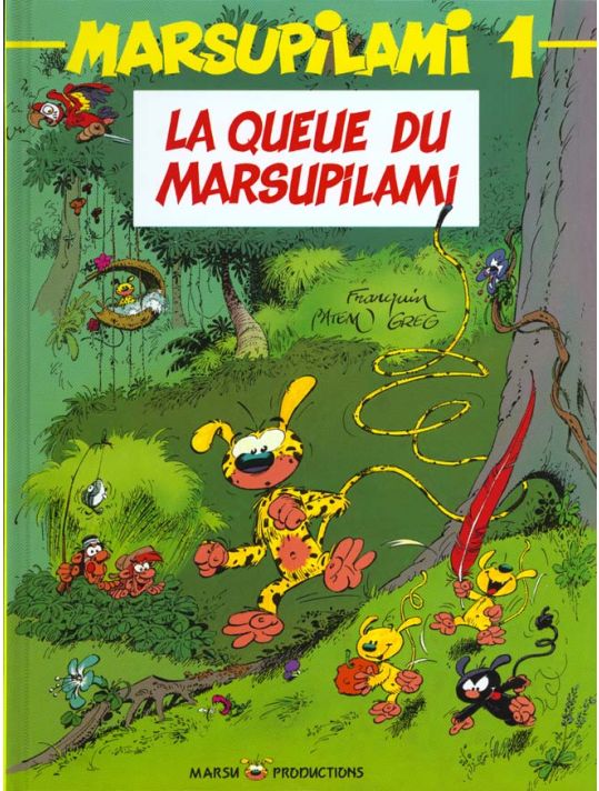 marsupilami tome 1 - la queue du marsupilami main product photo