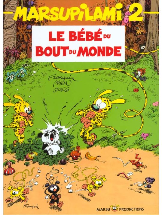 marsupilami tome 2 - le bébé du bout du monde main product photo