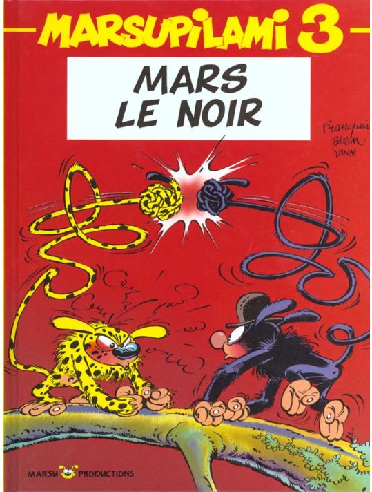 marsupilami tome 3 - Mars le noir main product photo