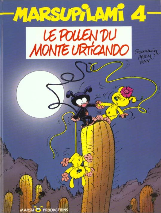 marsupilami tome 4 - le pollen du monte urticando main product photo