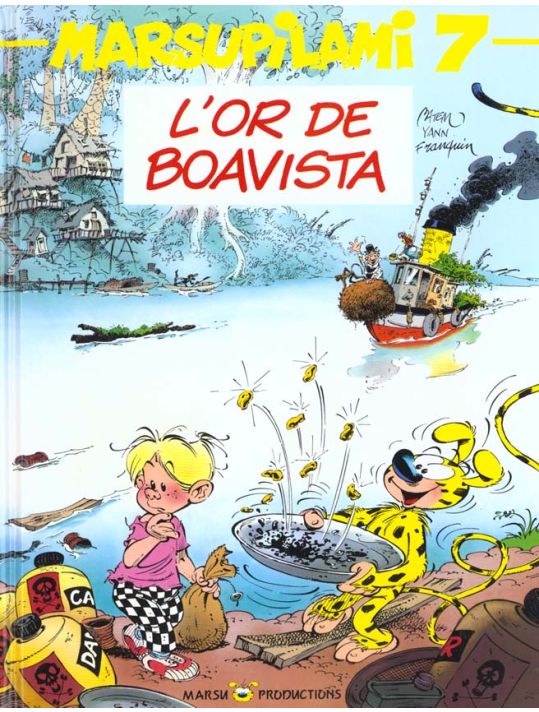 marsupilami tome 7 - l'or de boavista main product photo