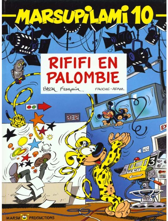 marsupilami tome 10 - rififi en palombie main product photo