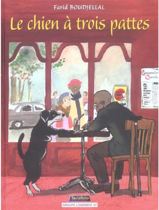 le chien à trois pattes main product photo