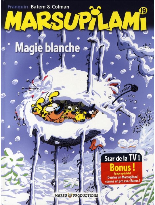 marsupilami tome 19 - magie blanche main product photo