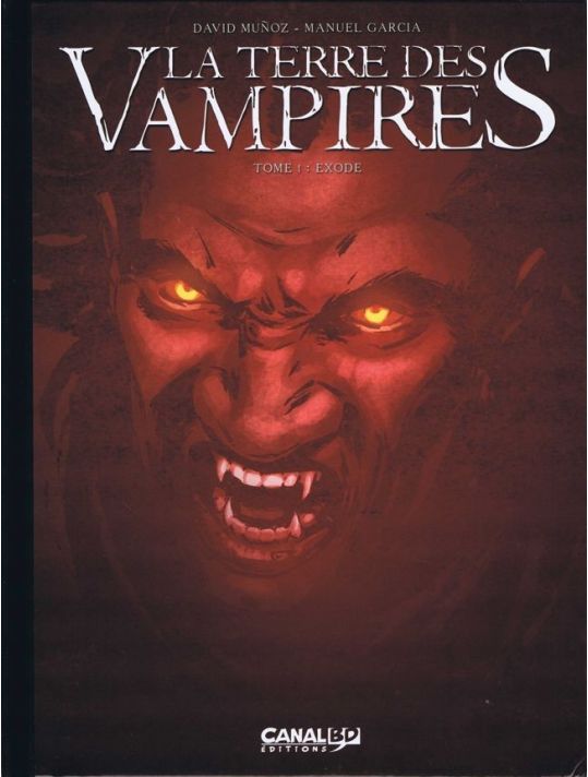 La terre des vampires - tirage de luxe tome 1 - Exode main product photo