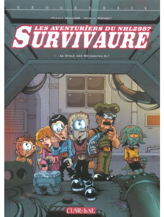les aventuriers du nhl 2987 survivaure tome 1 - le cycle des krygonites c.1 main product photo