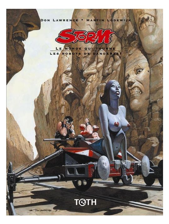 storm tome 17 et tome 18 - le monde qui tourne - les robots de danderzé main product photo