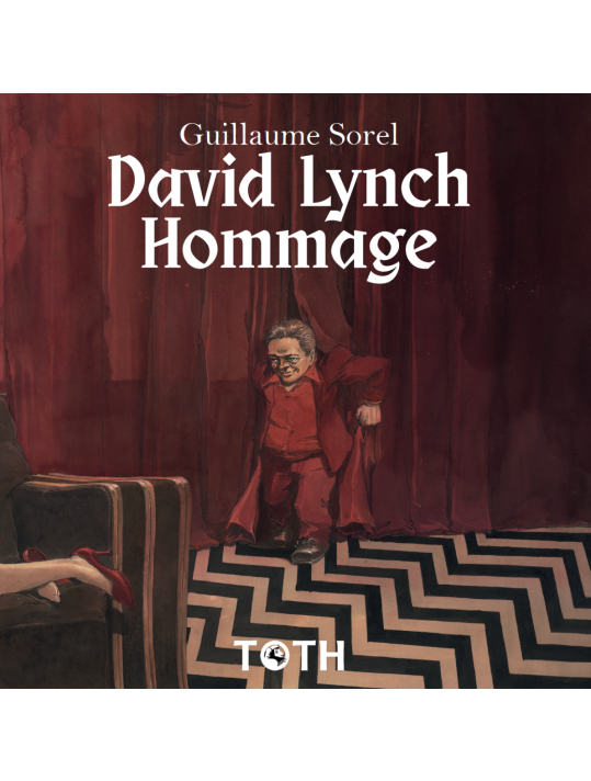 Artbook Guillaume Sorel, David Lynch, hommage main product photo