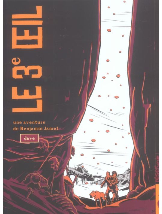 le 3ème oeil tome 1 - une aventure de benjamin jamet main product photo