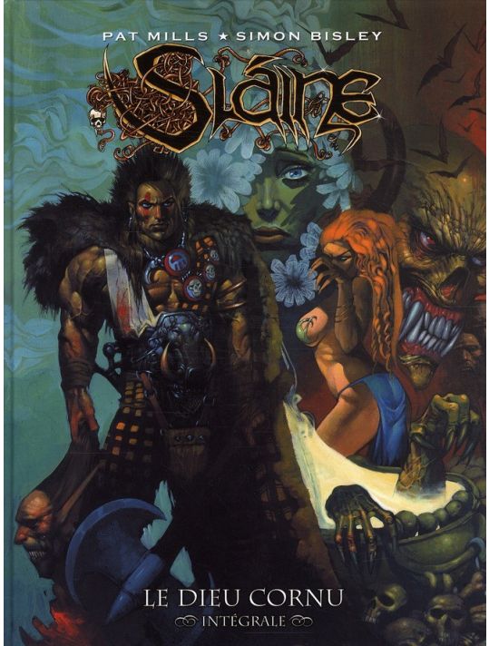slaine - intégrale tome 1 - le dieu cornu main product photo