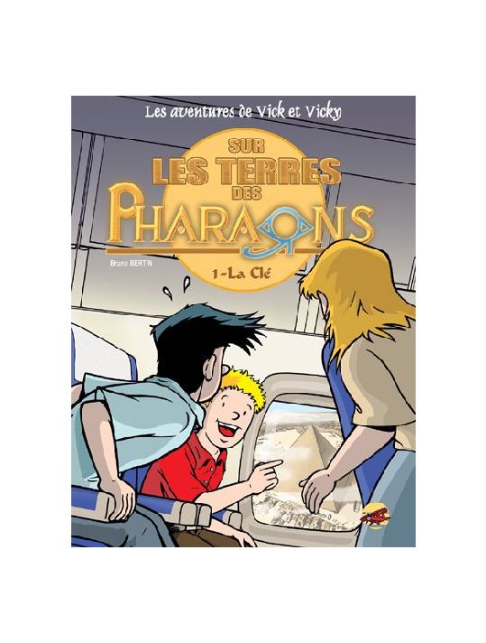 les aventures de vick et vicky tome 11 - sur les terres des pharaons - la clé main product photo