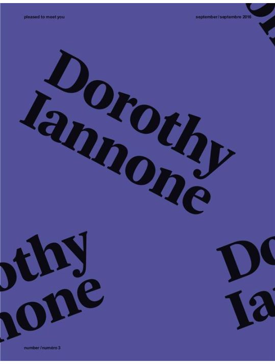 Pleased to meet you - Dorothy Iannone main product photo