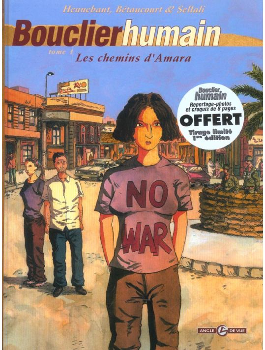 Bouclier humain tome 1 - les chemins d'amara main product photo