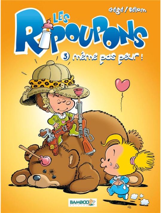 les ripoupons tome 3 - même pas peur main product photo