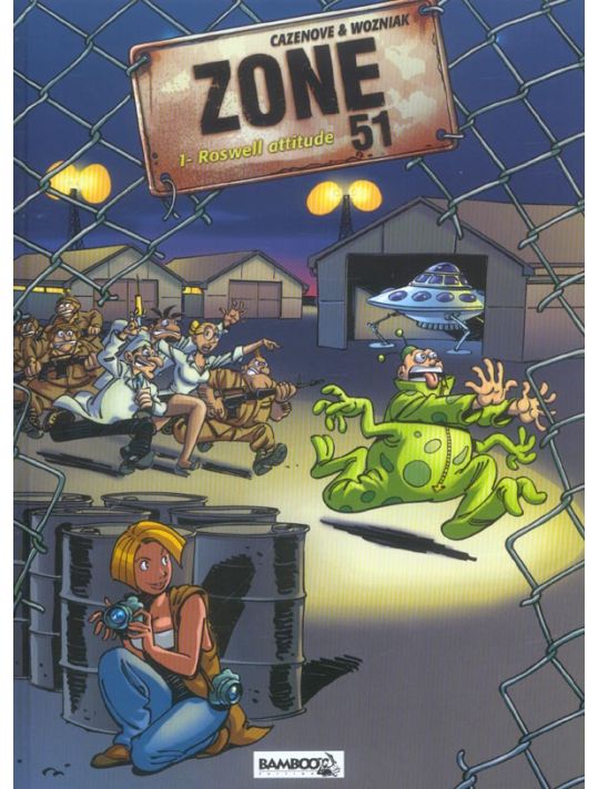 Zone 51 tome 1 main product photo
