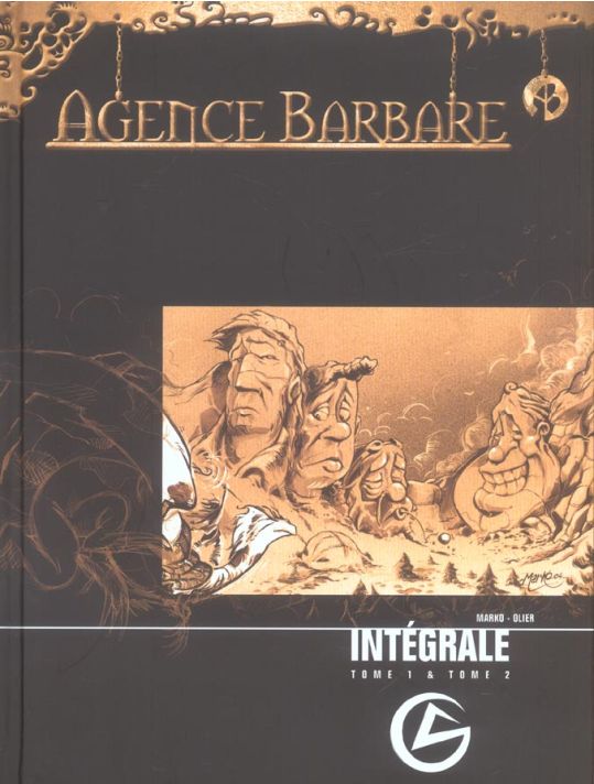 agence barbare - intégrale tome 1 et tome 2 main product photo