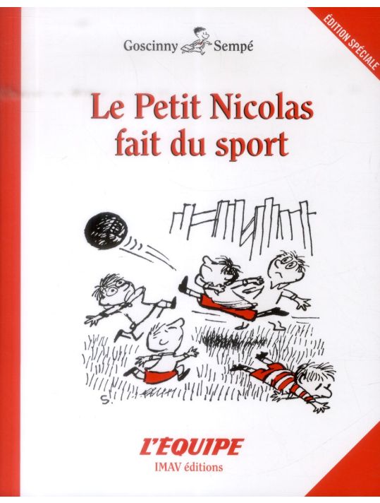 Le petit Nicolas fait du sport main product photo