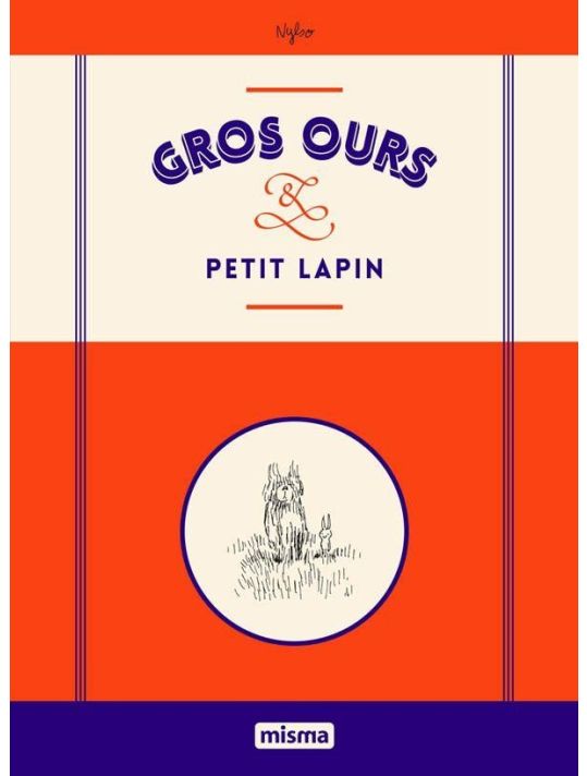 Gros ours et petit lapin main product photo