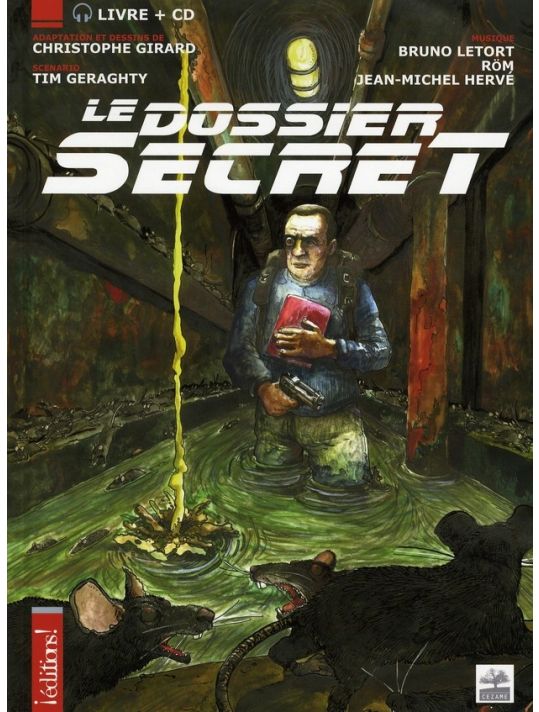 le dossier secret ; livre avec cd main product photo