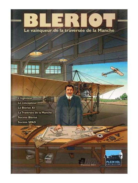 bleriot, le vainqueur de la traversée de la manche main product photo