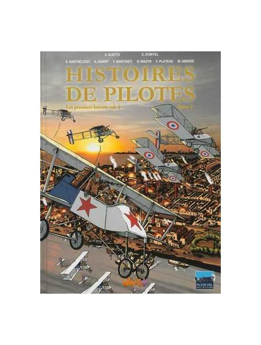 Histoires de pilotes tome 2 - les premiers brevets tome 2 main product photo