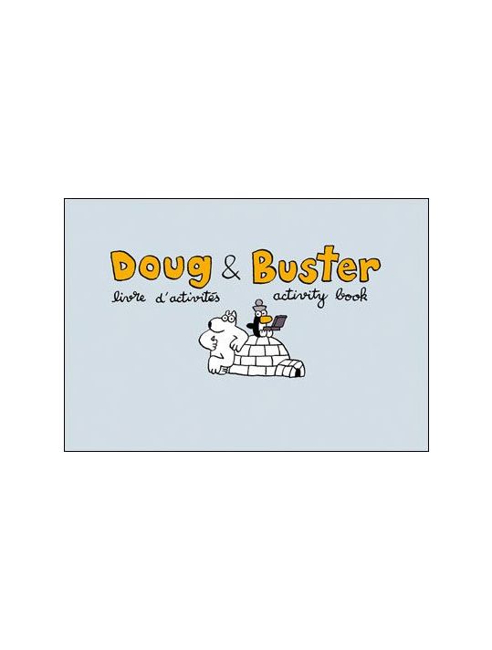 doug & buster ; livre d'activités ; activity book main product photo