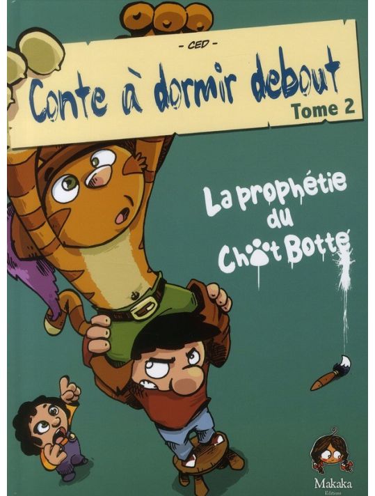 conte à dormir debout tome 2 - la prophétie du chat botté main product photo