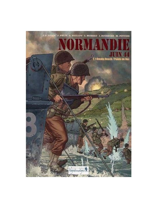 normandie juin 44 tome 1 - omaha beach - pointe du hoc main product photo