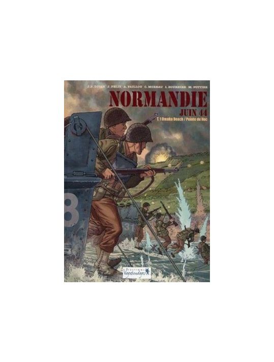 Normandie juin 44 tome 1 - Omaha Beach - la pointe du Hoc main product photo