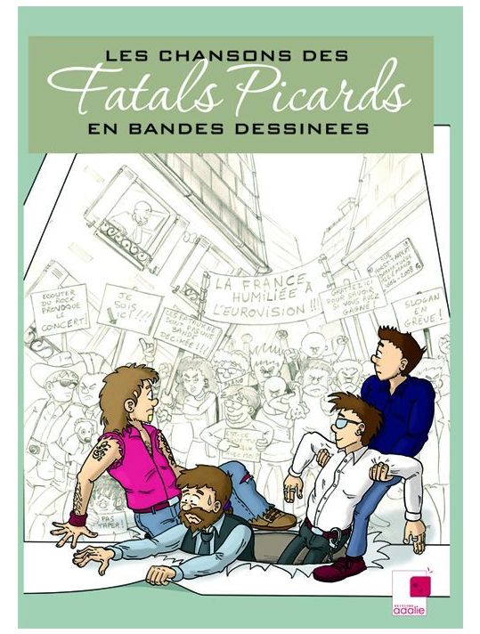 les chansons des fatals picards en bd main product photo