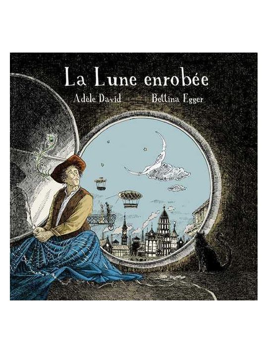 la lune enrôbée main product photo