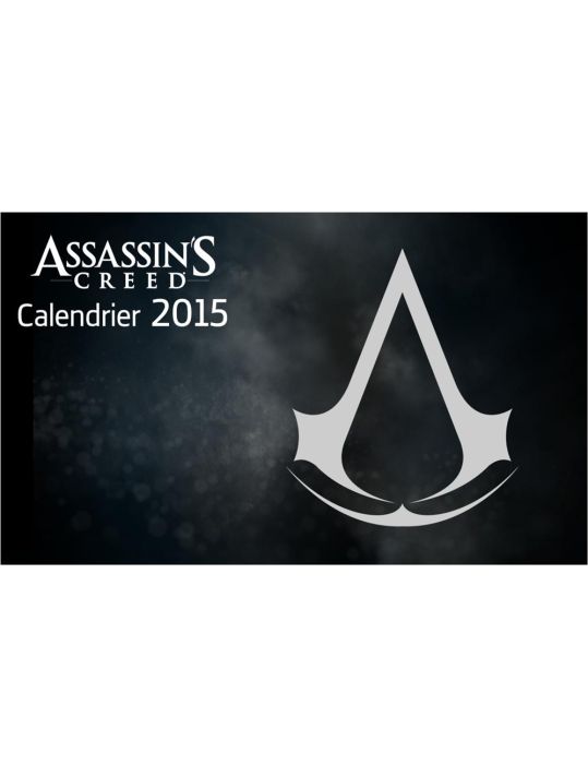 Calendrier 2015 assassin's creed main product photo