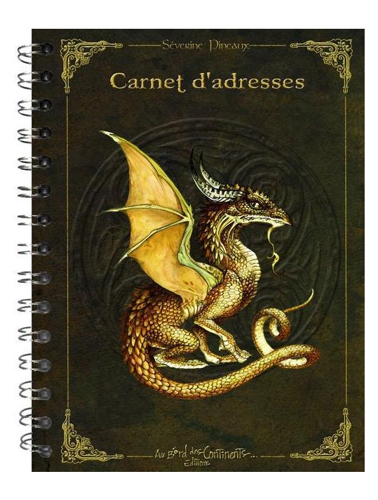 carnet d'adresses dragon main product photo
