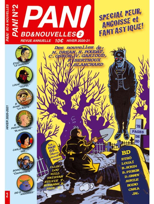 PAN ! BD & nouvelles - revue annuelle numéro 2 main product photo