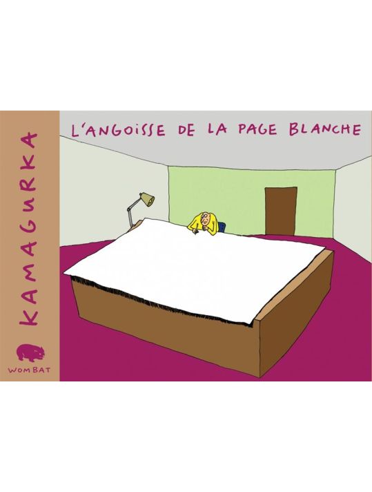 l'angoisse de la page blanche main product photo