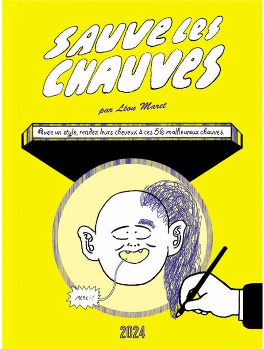Sauve les chauves main product photo