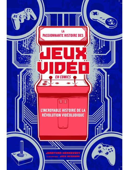 La passionnante histoire des jeux vidéo en comics main product photo