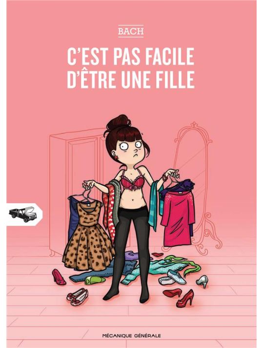 C'est pas facile d'être une fille tome 1 main product photo