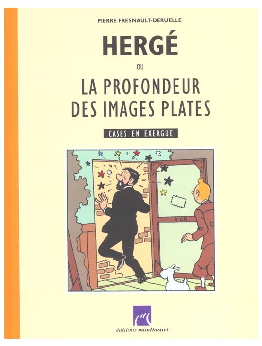Hergé ou la profondeur des images plates - cases en exergue main product photo