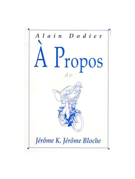 À propos de Jérôme K. Jérôme Bloche main product photo