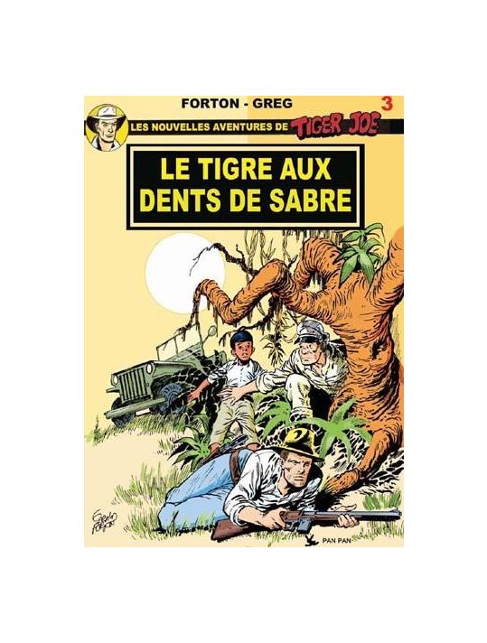 Tiger Joe tome 3 - le tigre aux dents de sabre main product photo