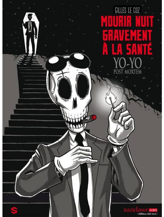 Yo-yo post-mortem tome 1 - mourir nuit gravement à la santé main product photo