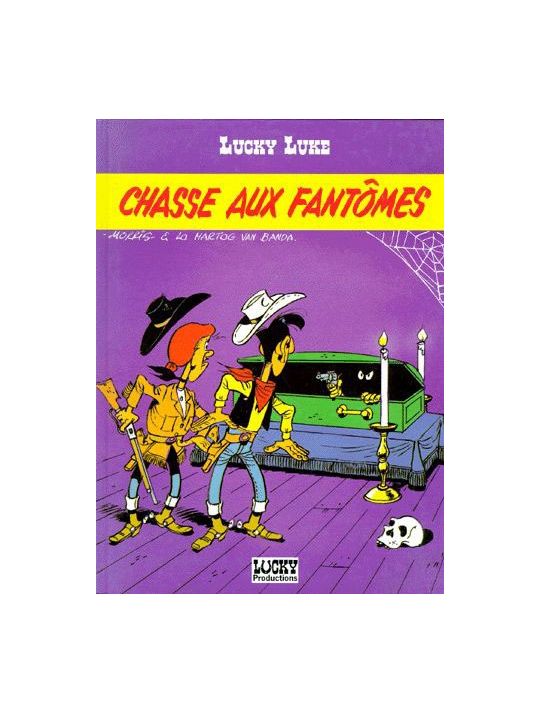 lucky luke tome 30 - la chasse aux fantomes main product photo